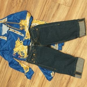 True Religion Claire Capris